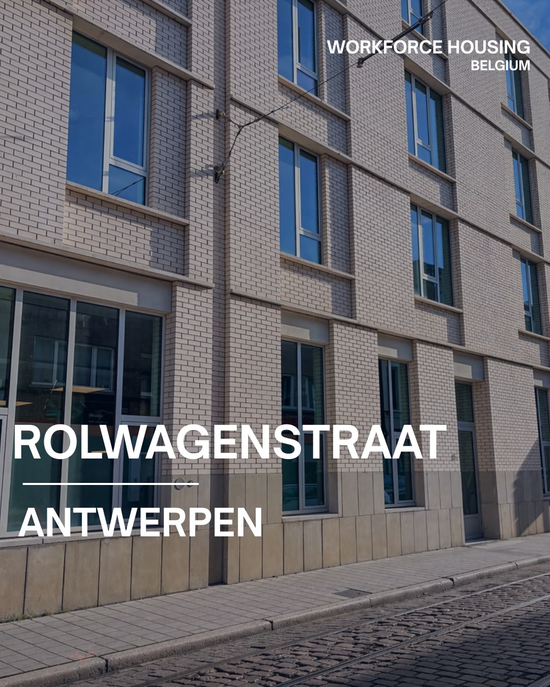 Pand aan de Rolwagenstraat in Antwerpen